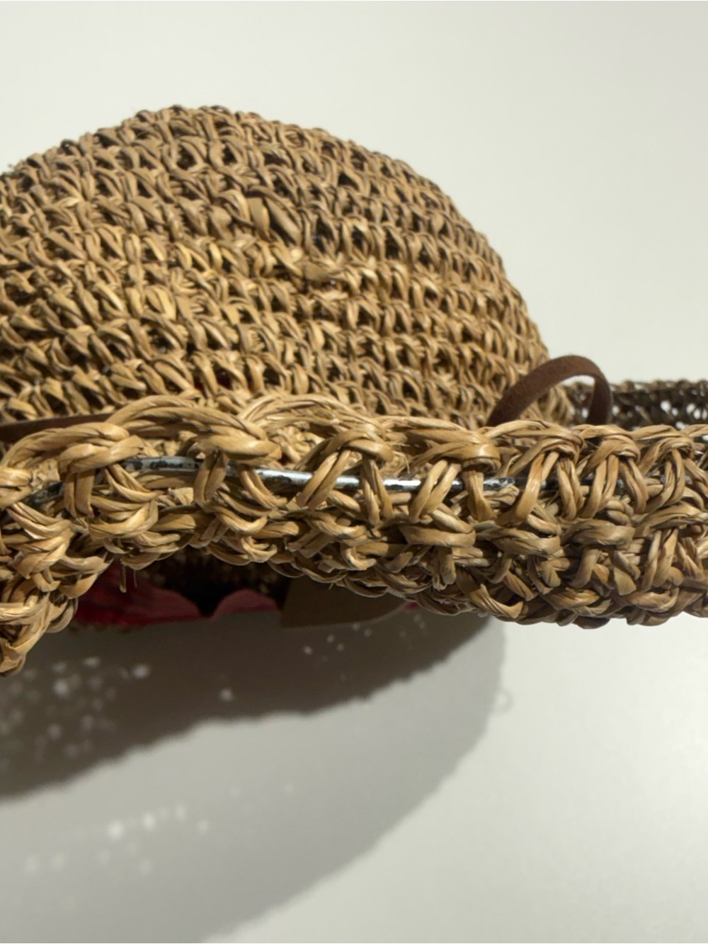 Michael Stars Natural Straw Wide-Brim Sun Hat - Picture 5 of 8